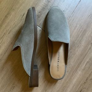 Lucky Brand LP Coryna suede mule